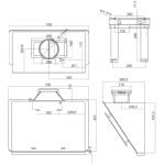 GENERAL TECH 名將牌 GT-RH86 70CM 傾斜式蒸氣清洗抽油煙機